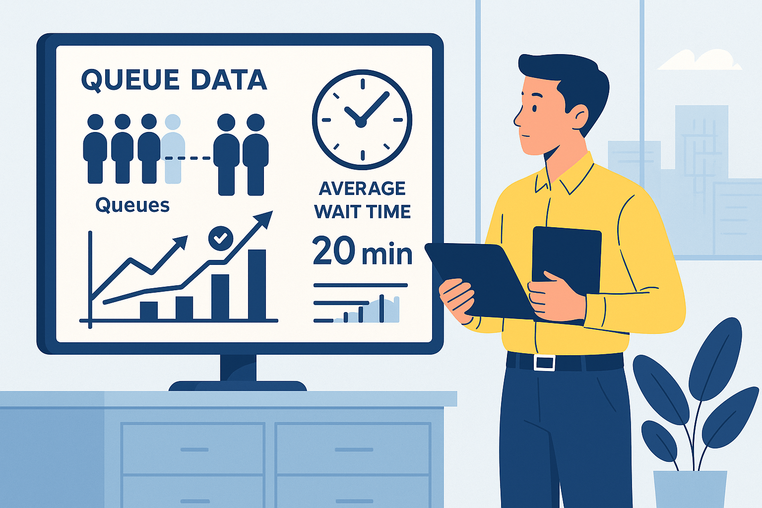 Efficient Operations with Smart Virtual Queues 