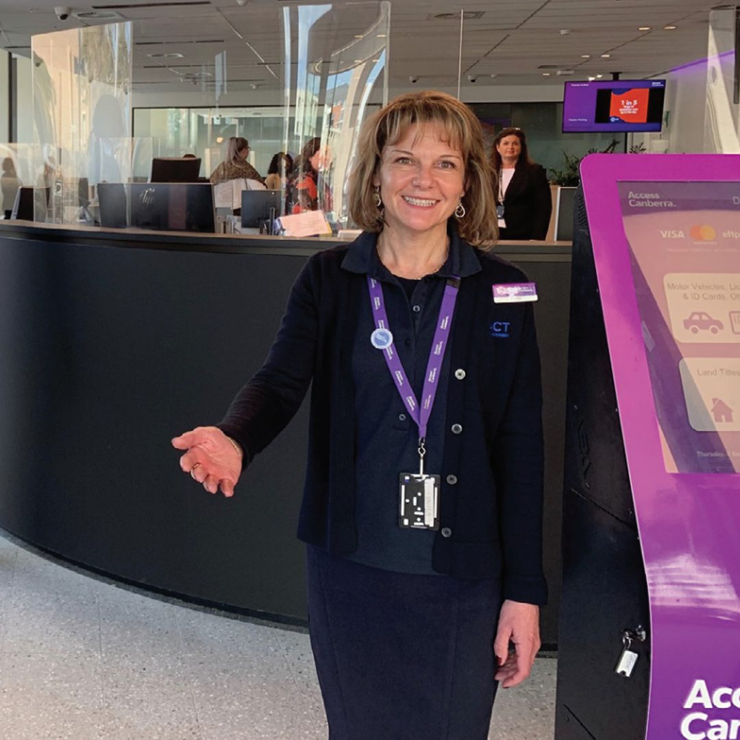 Improving efficiencies and data-driven capabilities at Access Canberra